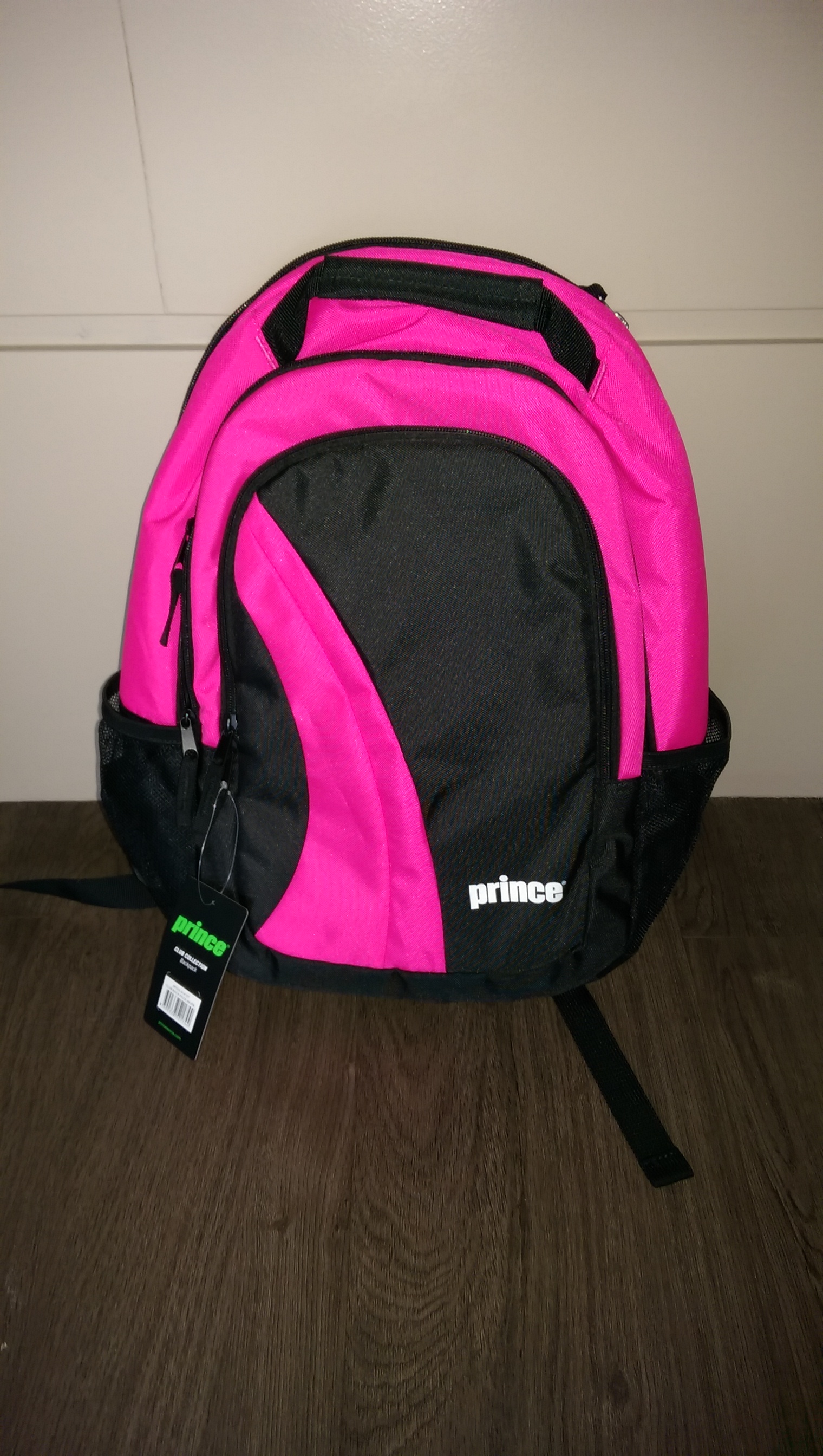 Concreet Levering klap Prince club backpack (roze) | kinderrackets.nl